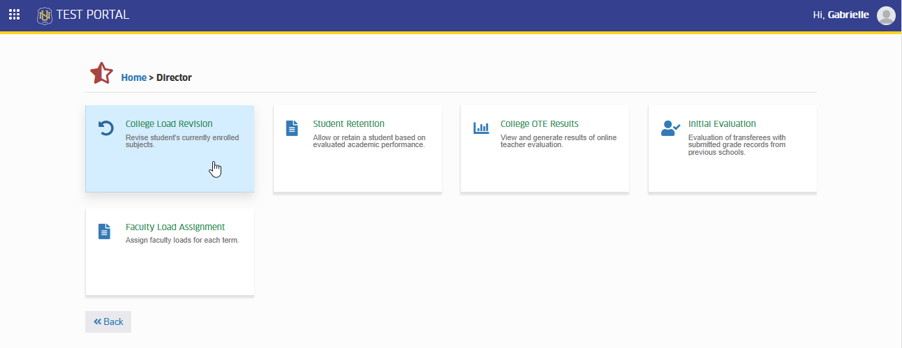 load revision tab