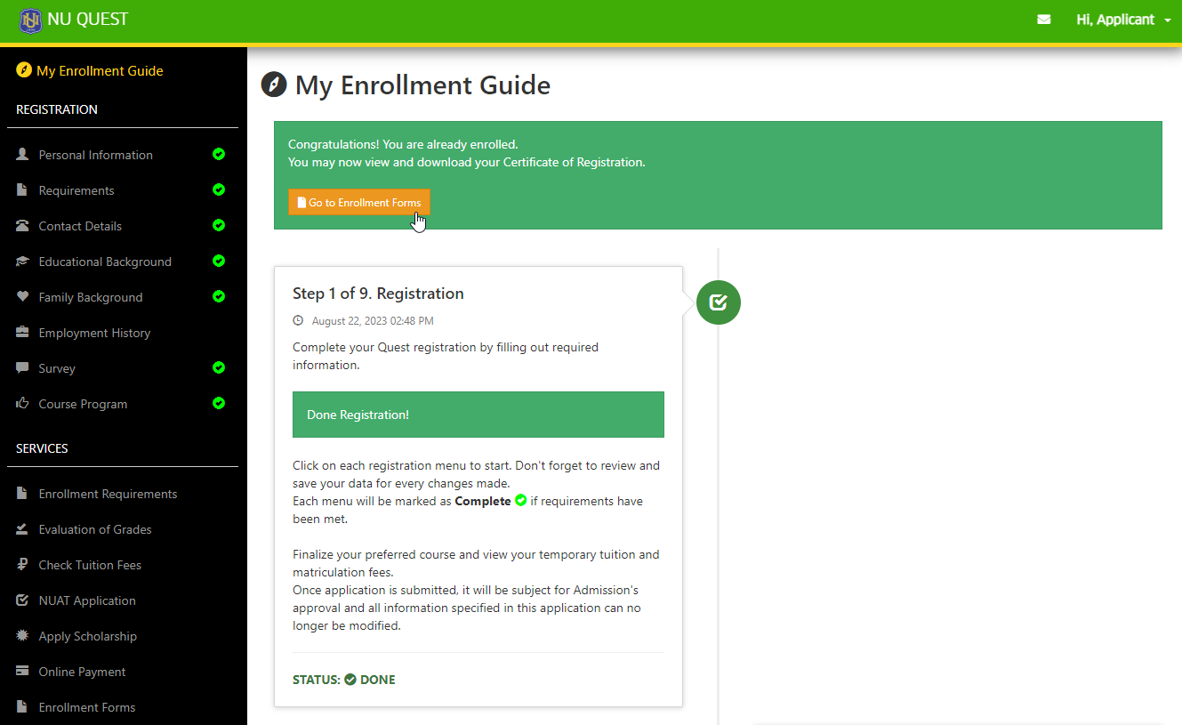 Enrollment Guide