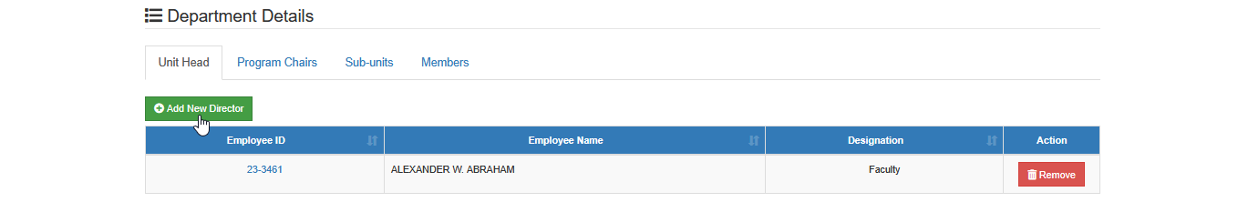 add new director