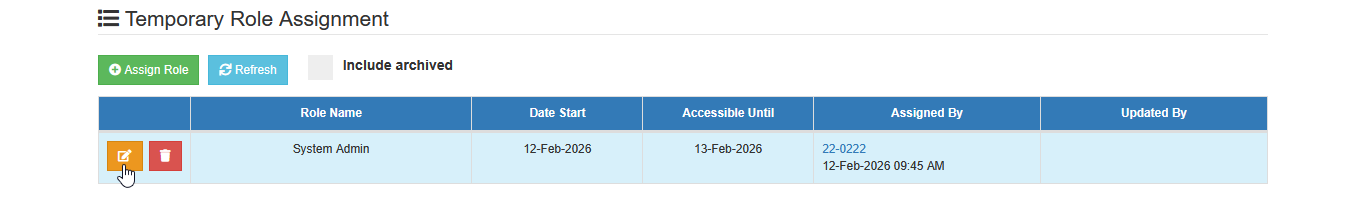 edit tempo access button