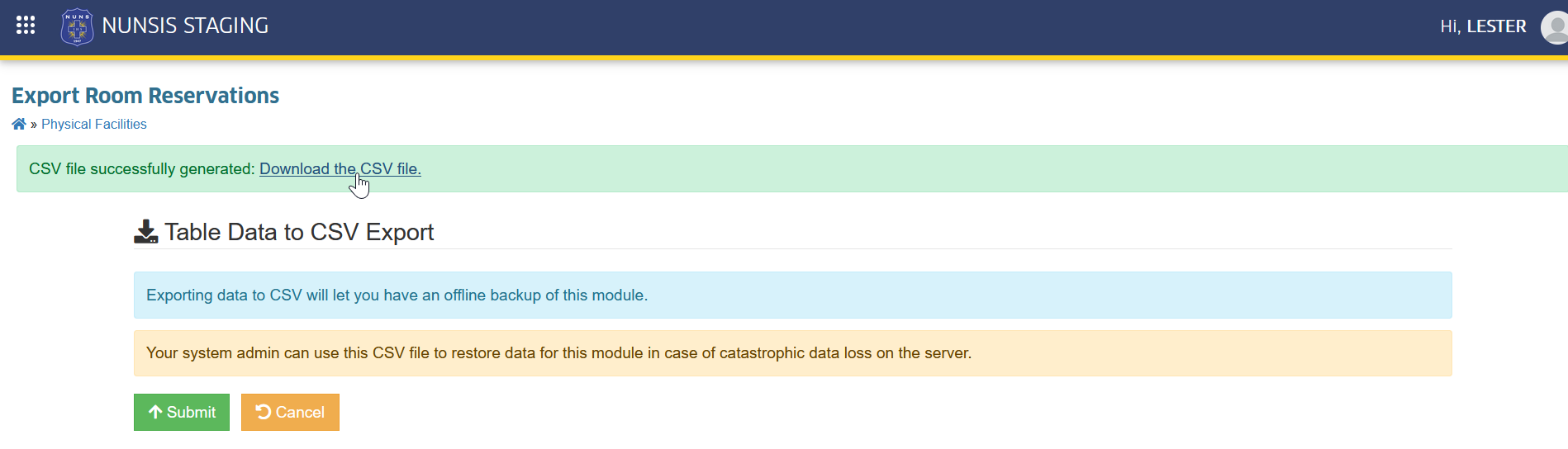 download csv file link