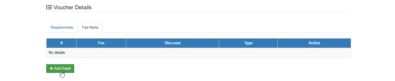 add detail button
