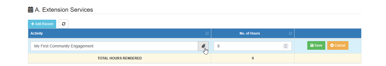 upload comex docs