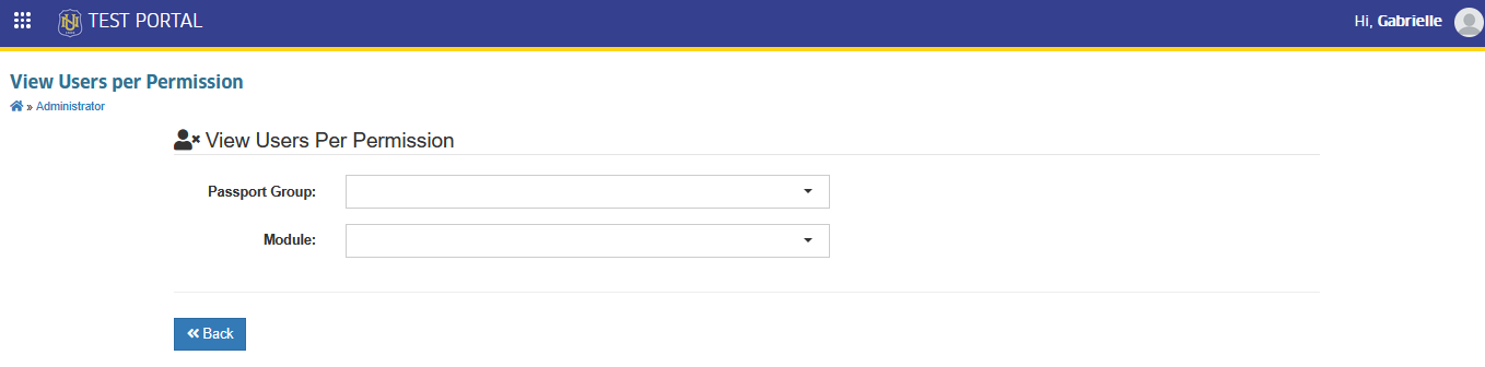 view users per permission page