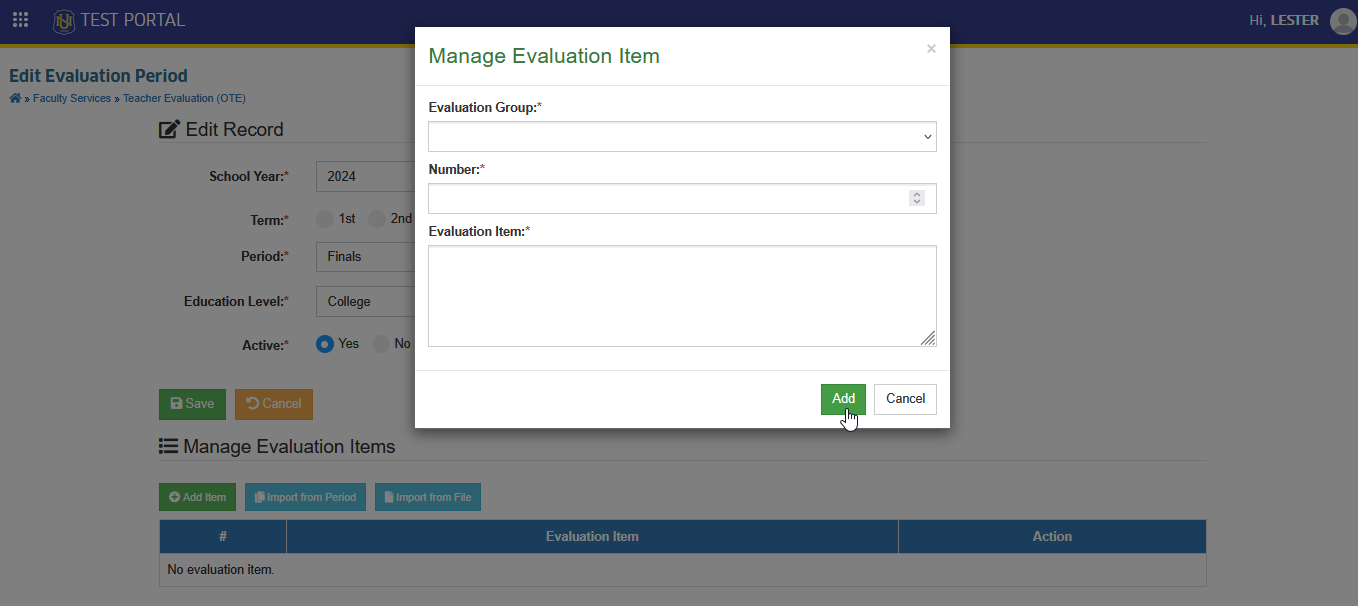 manual add button