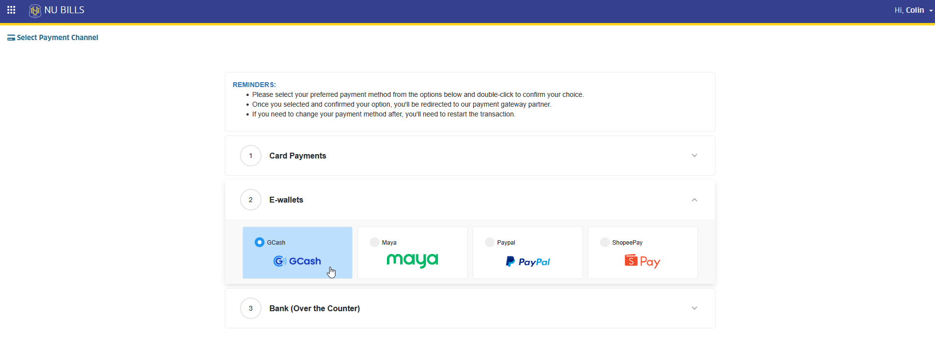 payment channel