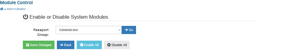 Disable Permission
