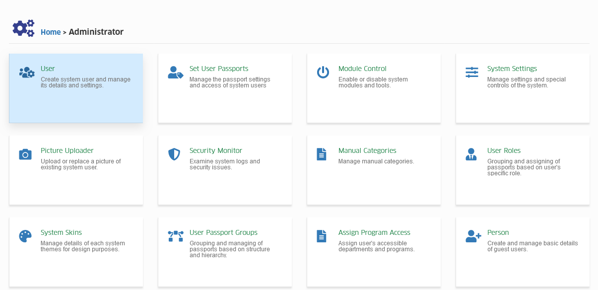 User module
